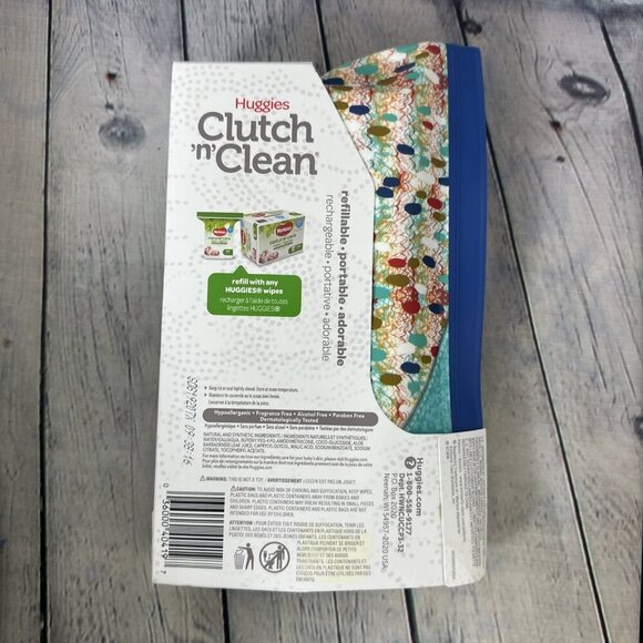 Huggies Natural Care Clutch & Clean Refillable Clutch with 32 Count Wipes - Picture 2 of 2